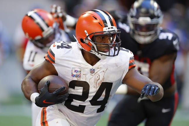 Los Angeles Chargers vs Cleveland Browns NFL Parlay: Nick Chubb, Kareem Hunt, Austin Ekeler, & More
