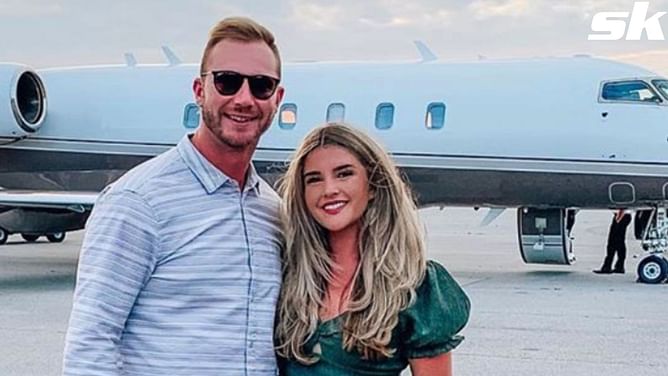 "When your husband is up to bat, send tequila" - New York Mets first baseman Pete Alonso's wife quips about needing liquor to beat the stress during NL Wild Card Series