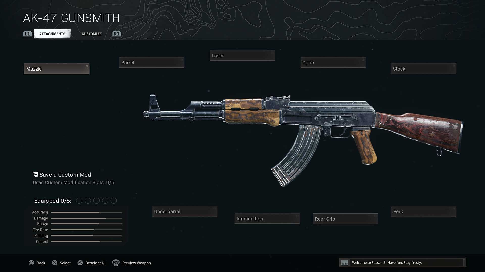 AK-47 GUNSMITH(image via Activision)