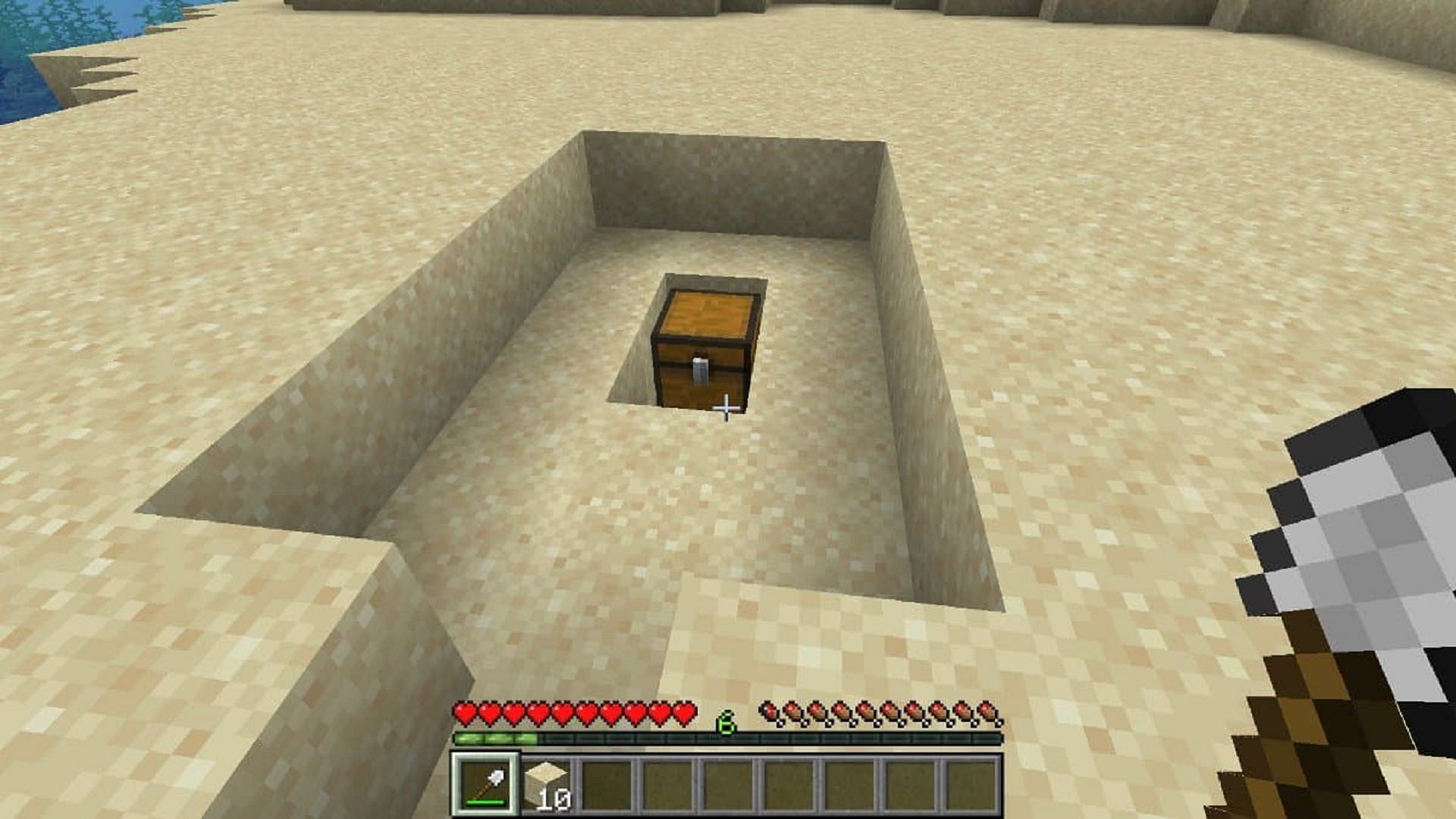 There are very straightforward tricks to find buried treasure in each Minecraft chunk (Image via Mojang)