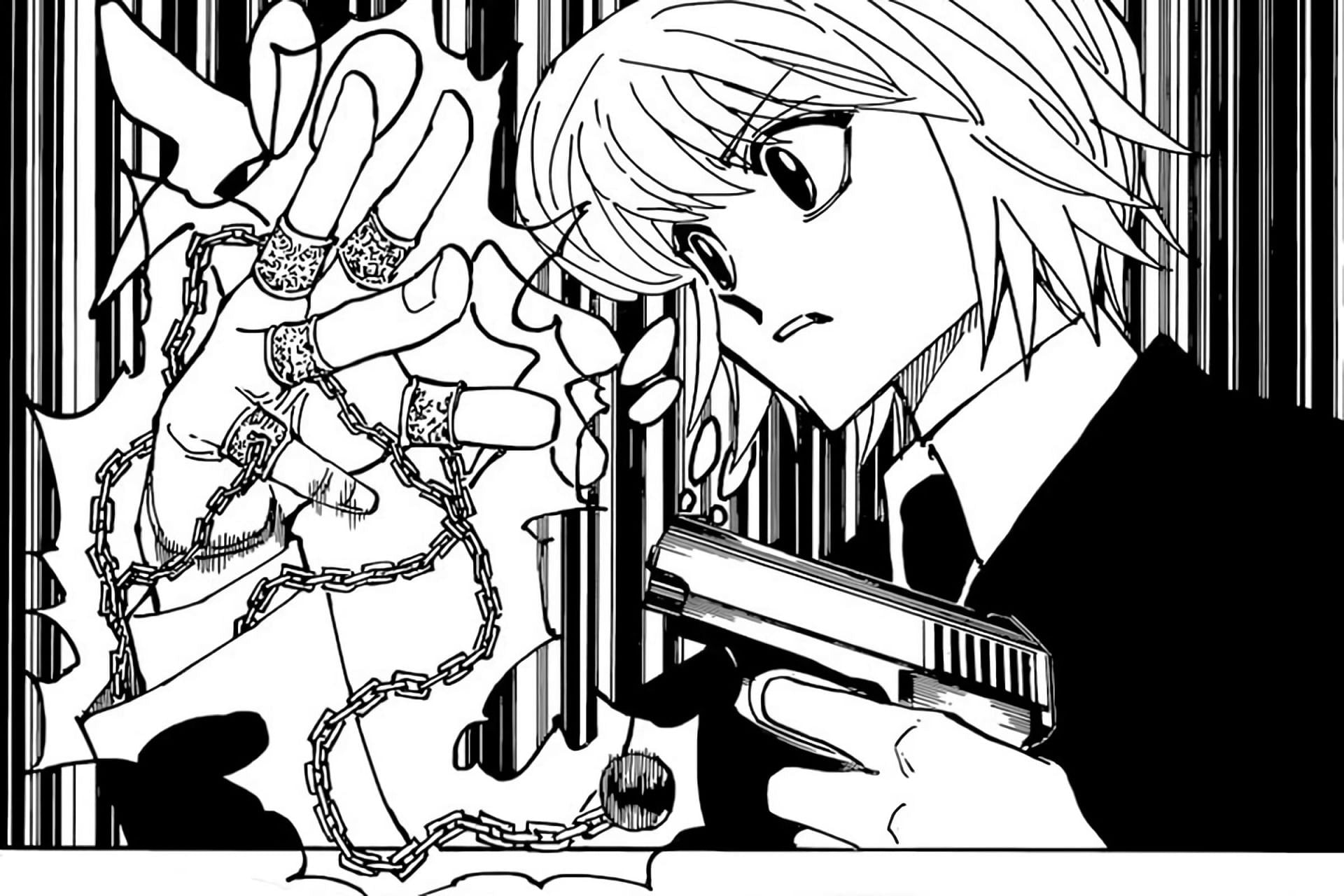 Kurapika in the manga (Image via Shueisha)