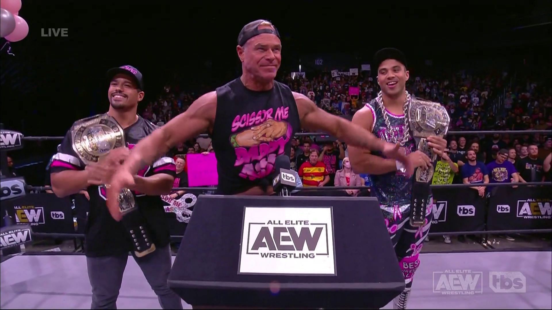 Billy Gunn, during the recent &quot;National Scissoring Day.&quot;