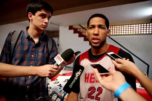 Granger last played for the Miami Heat (Image via Getty Images)