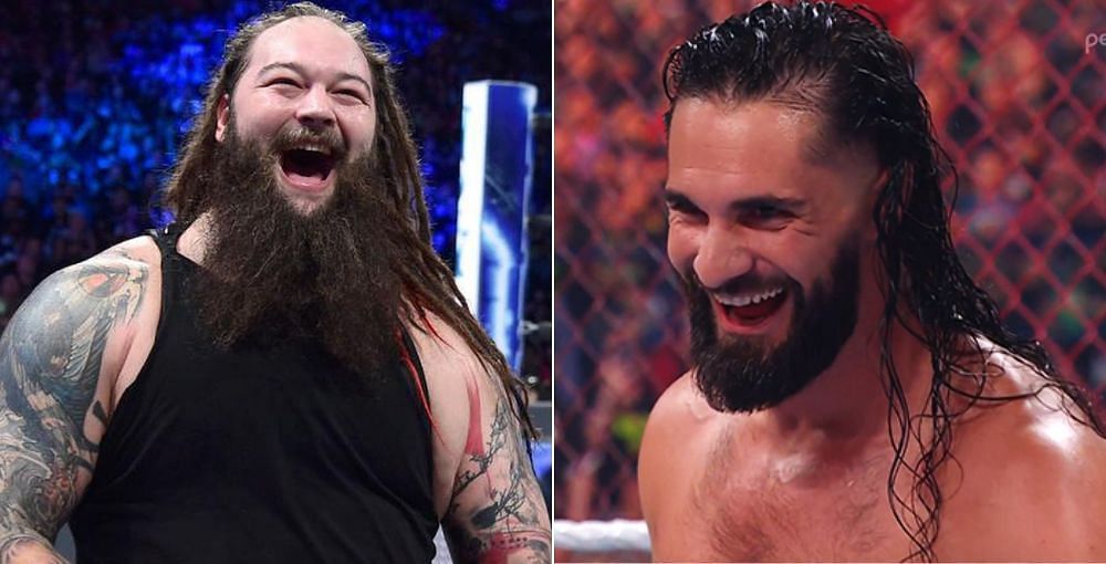 Former WWE star Bray Wyatt and Seth Rollins
