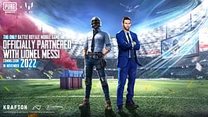 Lionel Messi x PUBG Mobile collaboration officially announced by Krafton