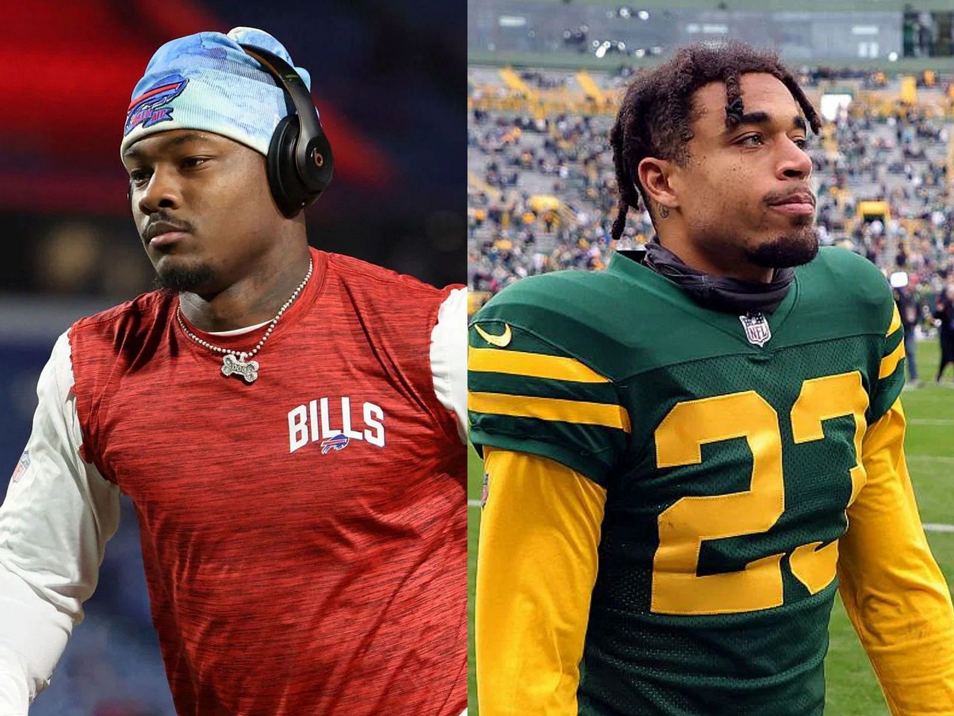 Jaire Alexander, Stefon Diggs get into it before Packers-Bills