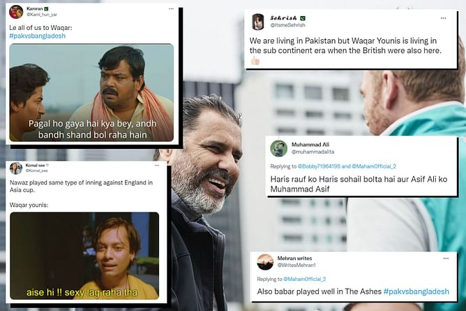 “Babar played well in The Ashes” - Twitterati troll Pakistan legend Waqar Younis over “England in the Asia Cup” slip of tongue