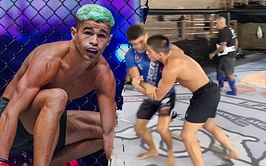 WATCH: Fabricio Andrade shows off underrated grappling skills with slick harai-goshi