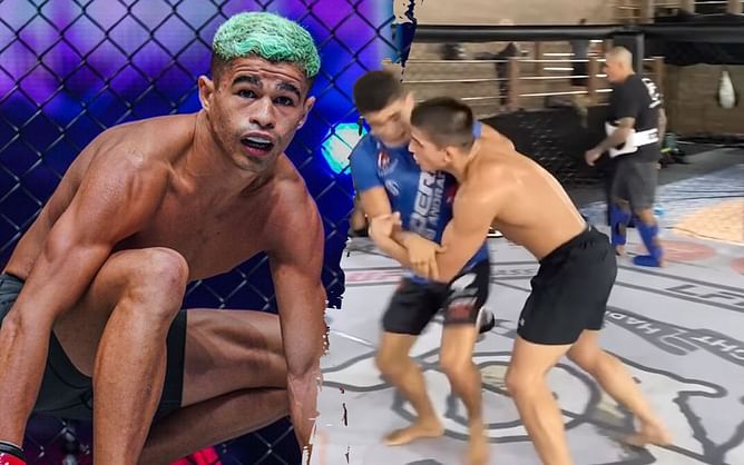 WATCH: Fabricio Andrade shows off underrated grappling skills with slick harai-goshi