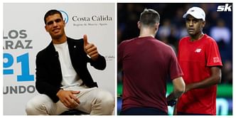 Carlos Alcaraz- Rajeev Ram: The young and the oldest players on top of men's tennis