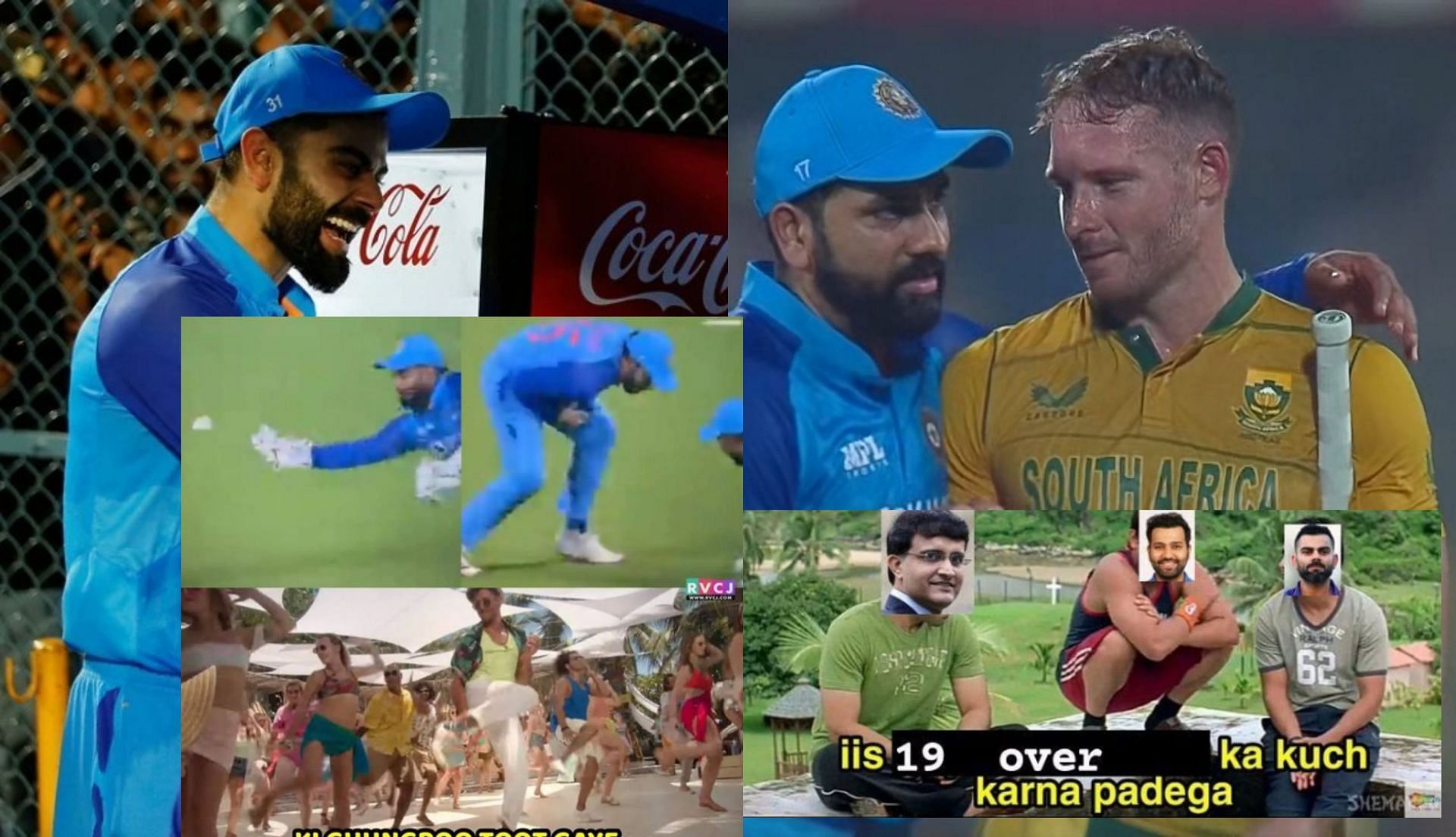 Fans share memes after Team India