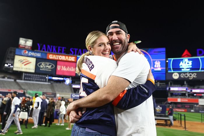 I'm ready for summer - Kate Upton, the wife of Houston Astros pitcher  Justin Verlander posts a stunning throwback picture from a 2013 Vogue shoot