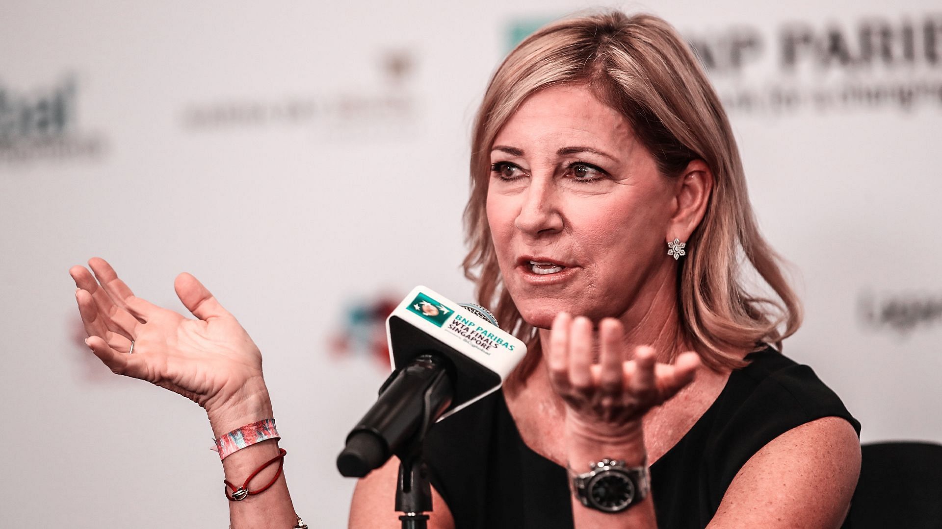 Chris Evert broke stereotypes as she started playing