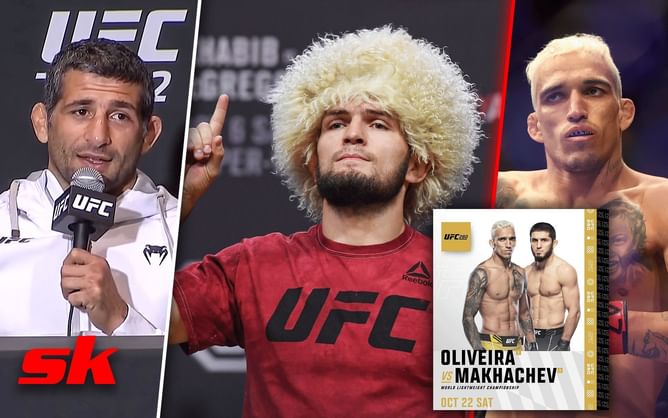 "He really did do something amazing" - Beneil Dariush lists Khabib Nurmagomedov as his lightweight GOAT; says Charles Oliveira needs one more win after Islam Makhachev