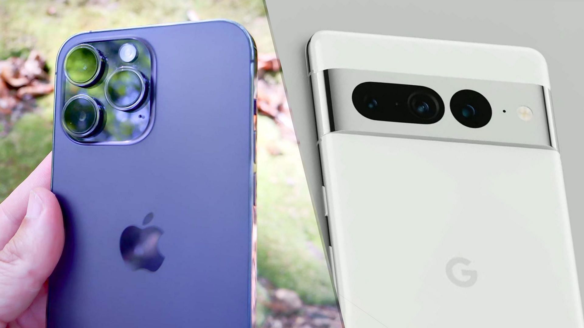 Google Pixel 7 Pro camera vs Apple iPhone 14 Pro camera (Image via Toms guide)