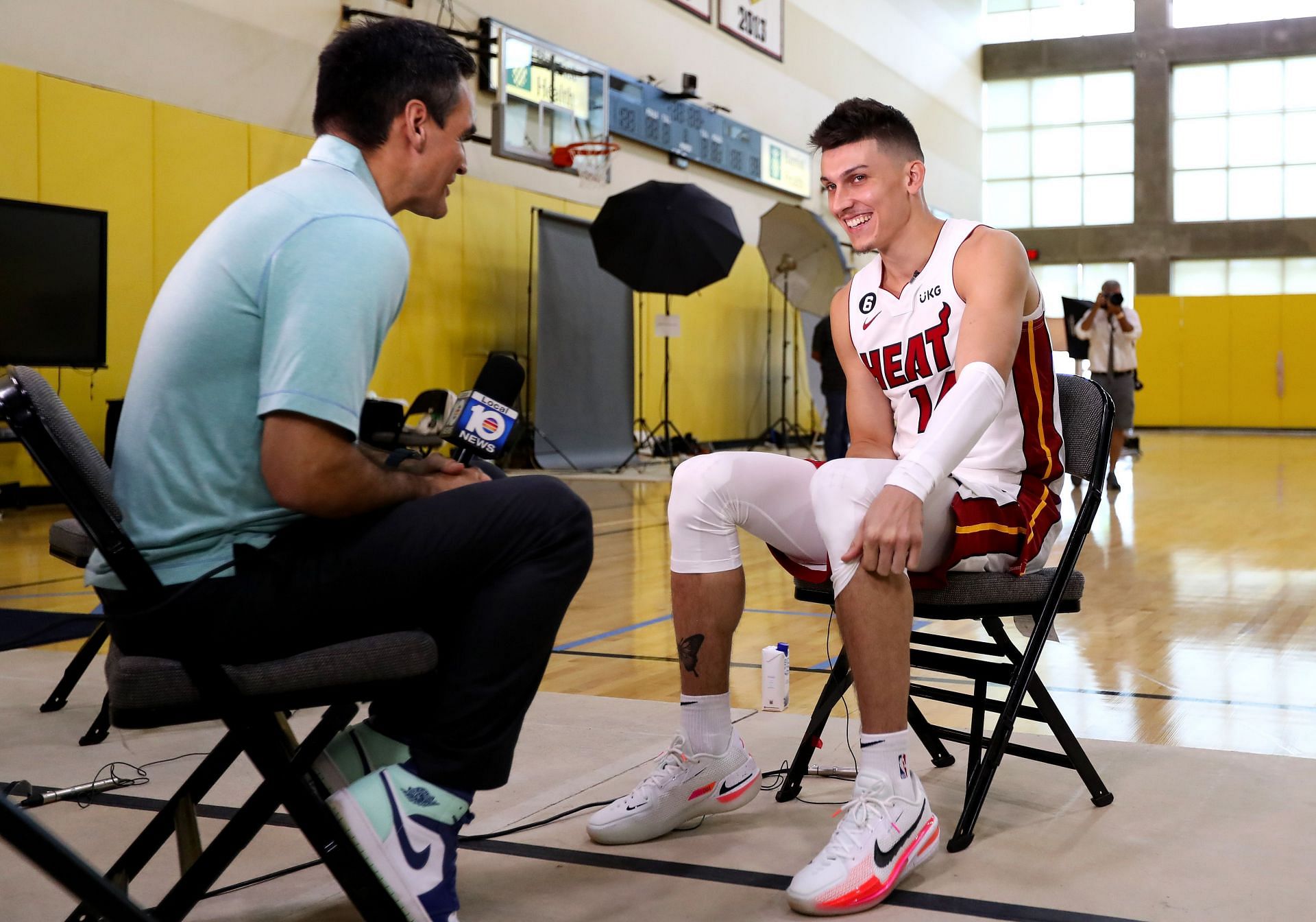 Tyler Herro is averaging just under 20 points per game (Image via Getty Images)