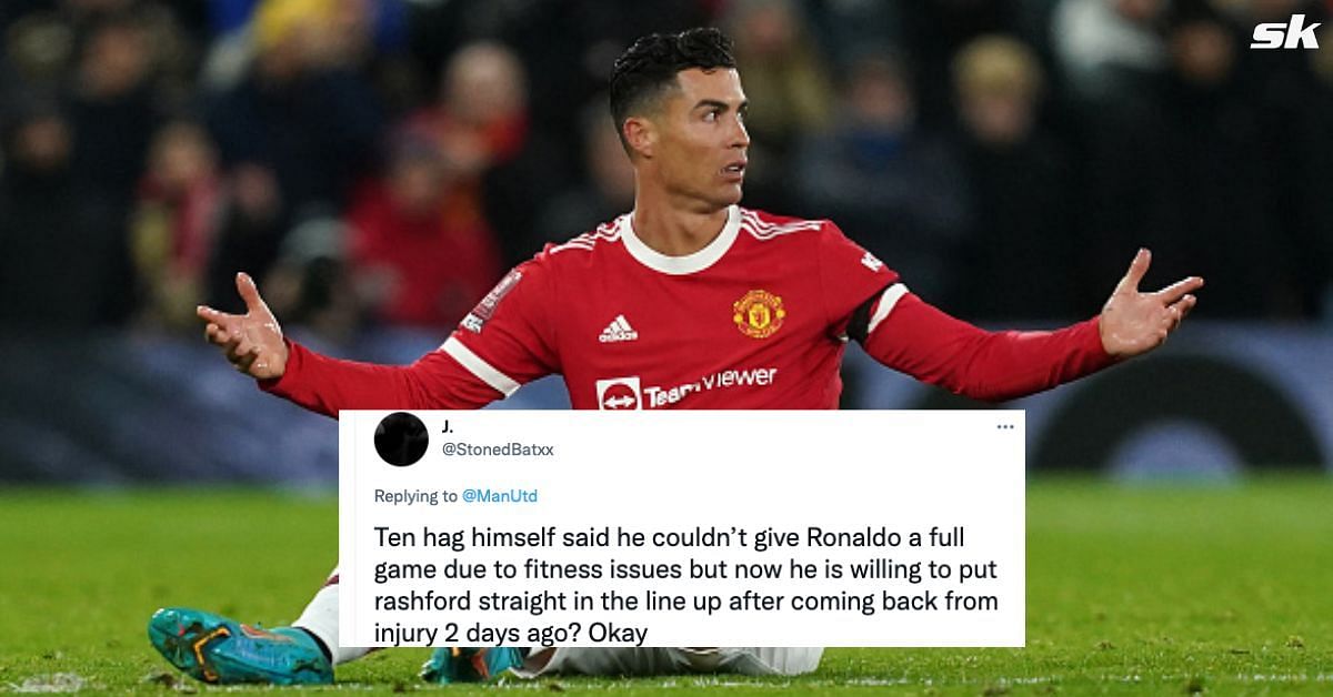 Ronaldo fans are unhapphy with Ten Hag