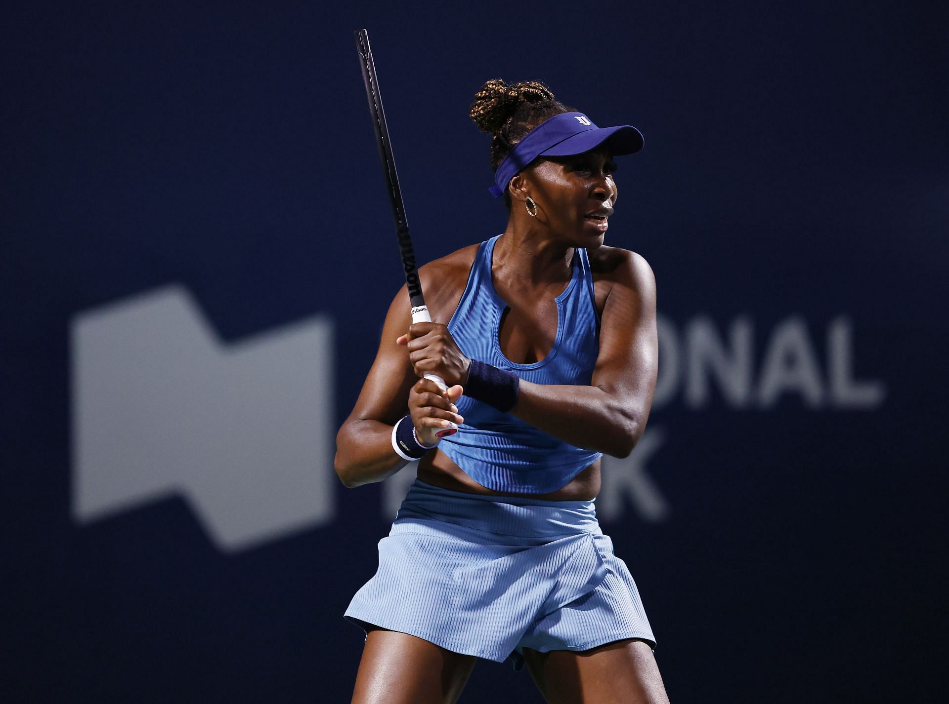 Venus Williams in action in Toronto last August.