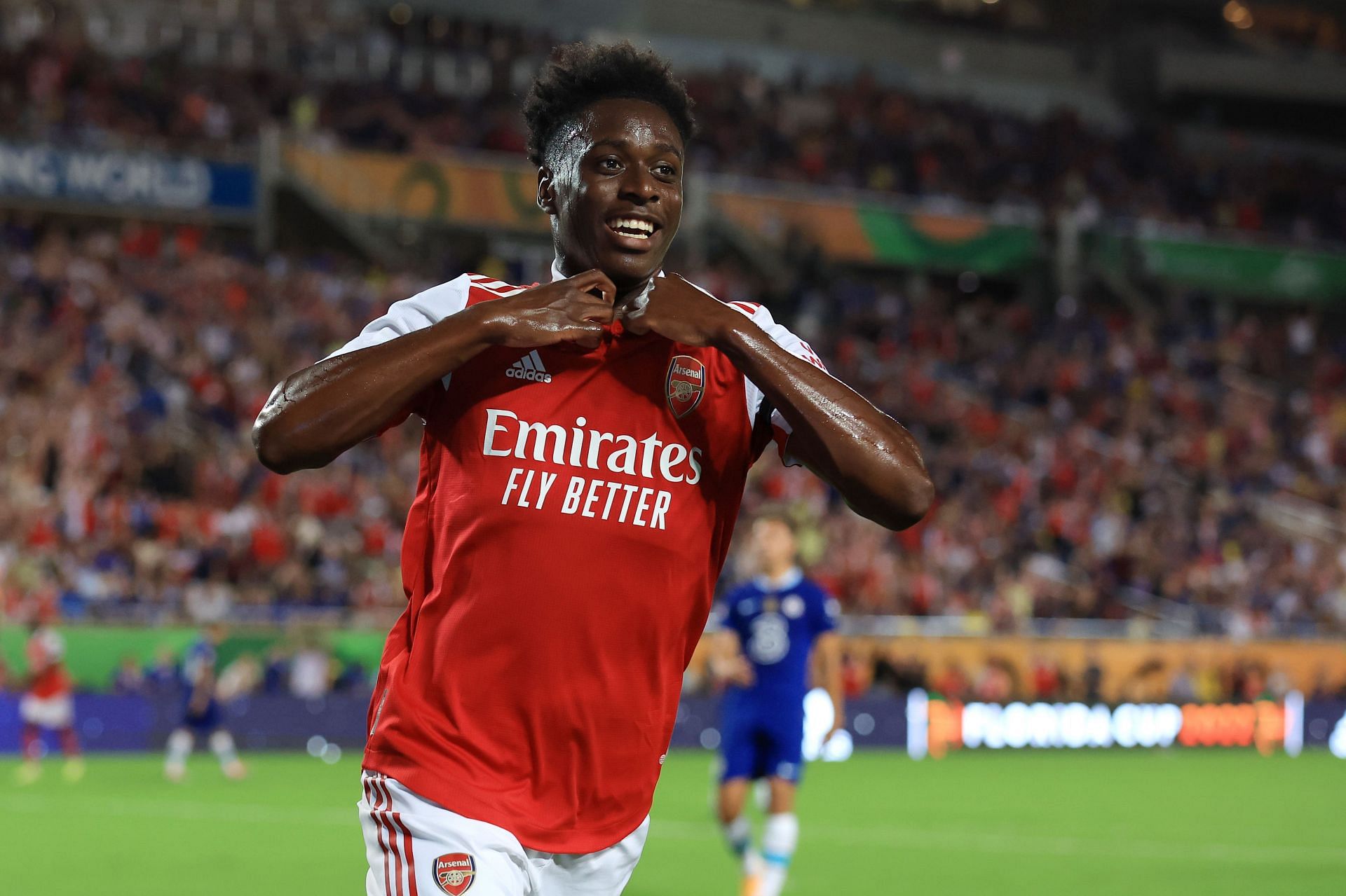 Albert Sambi Lokonga has struggled for minutes at the Emirates.