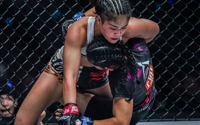 “I have my team at Fairtex” - Stamp Fairtex credits her coaches for her improved ground game