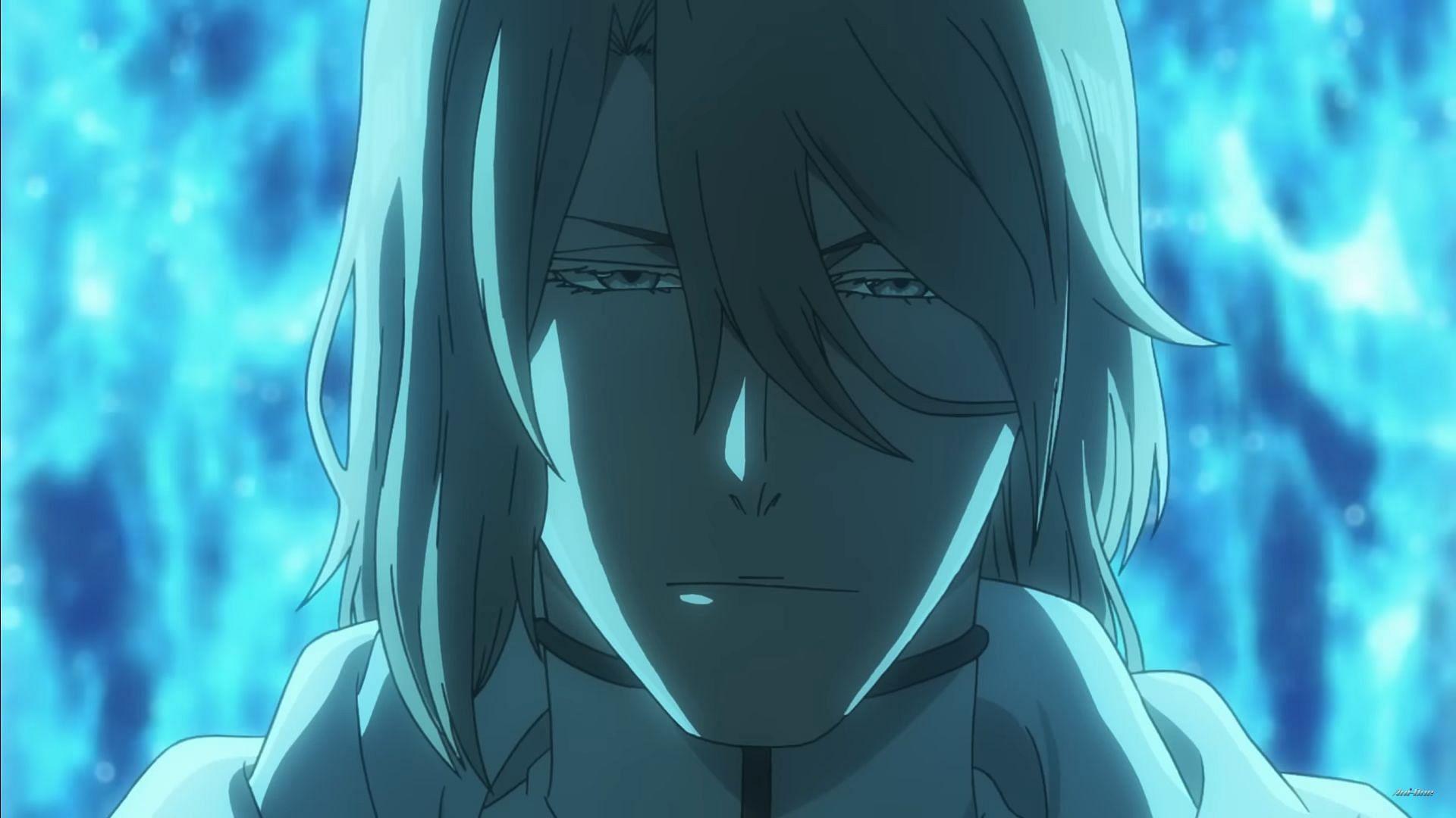 Sternritter Grandmaster Jugram Haschwalth as seen in Bleach: Thousand-Year Blood War episode 4 (Image via Studio Pierrot)