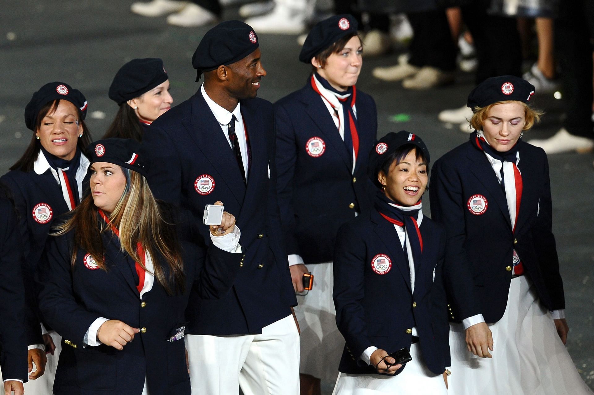 Kobe Bryant 2012 Olympic Games: opening ceremony