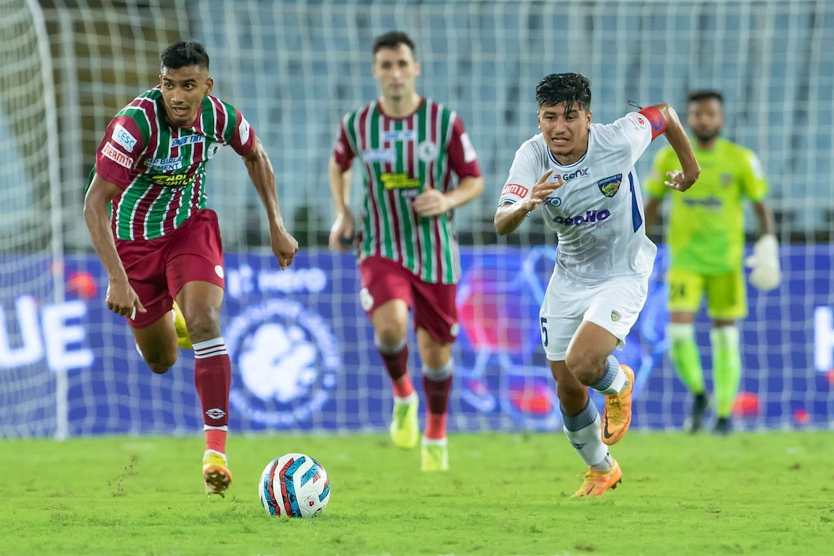 Ashique has not been able to perform upto the mark with ATKMB (Image courtesy: ISL Media)