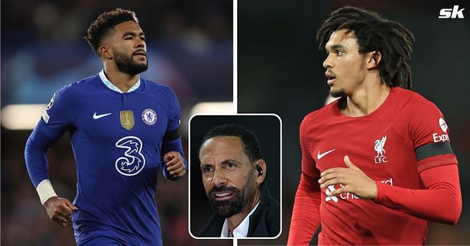 "A great subplot for the Premier League" - Rio Ferdinand chooses between Chelsea's Reece James and Liverpool defender Trent Alexander-Arnold