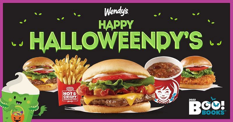 Promotional material for Wendy&#039;s Happy Halloweendy&#039;s (Image via Wendy&#039;s)