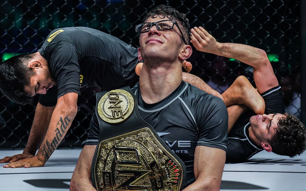 Mikey Musumeci is the inaugural ONE flyweight submission grappling world champion. | Photo by ONE Championship