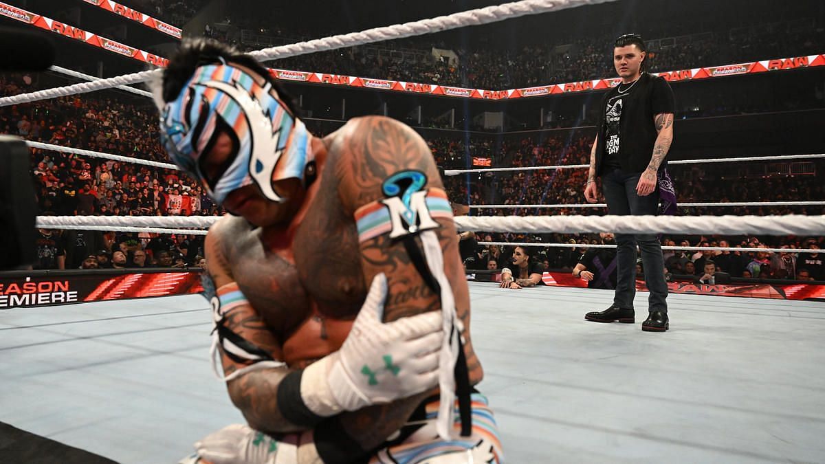 Dominik Mysterio attacked and humiliated his father on RAW
