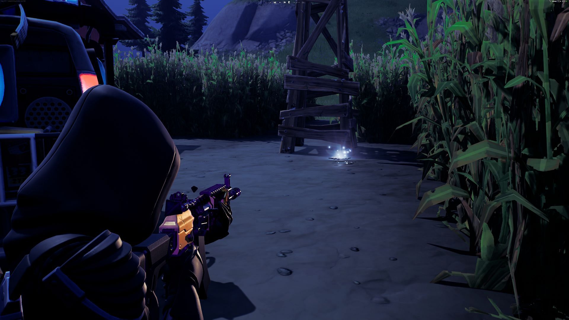 The cornfields at Grim Gables hide secrets of their own (Image via Epic Games)