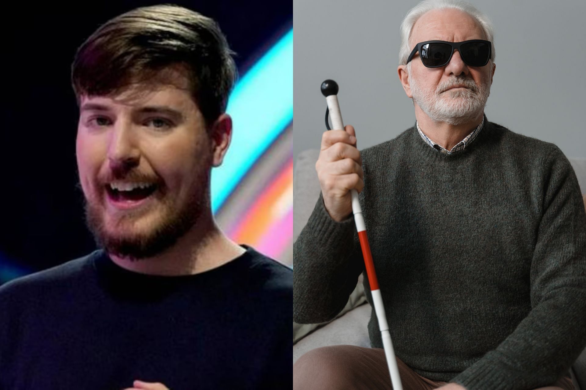 MrBeast helps 1,000 blind people see again, but some aren't happy, Fluid  Story