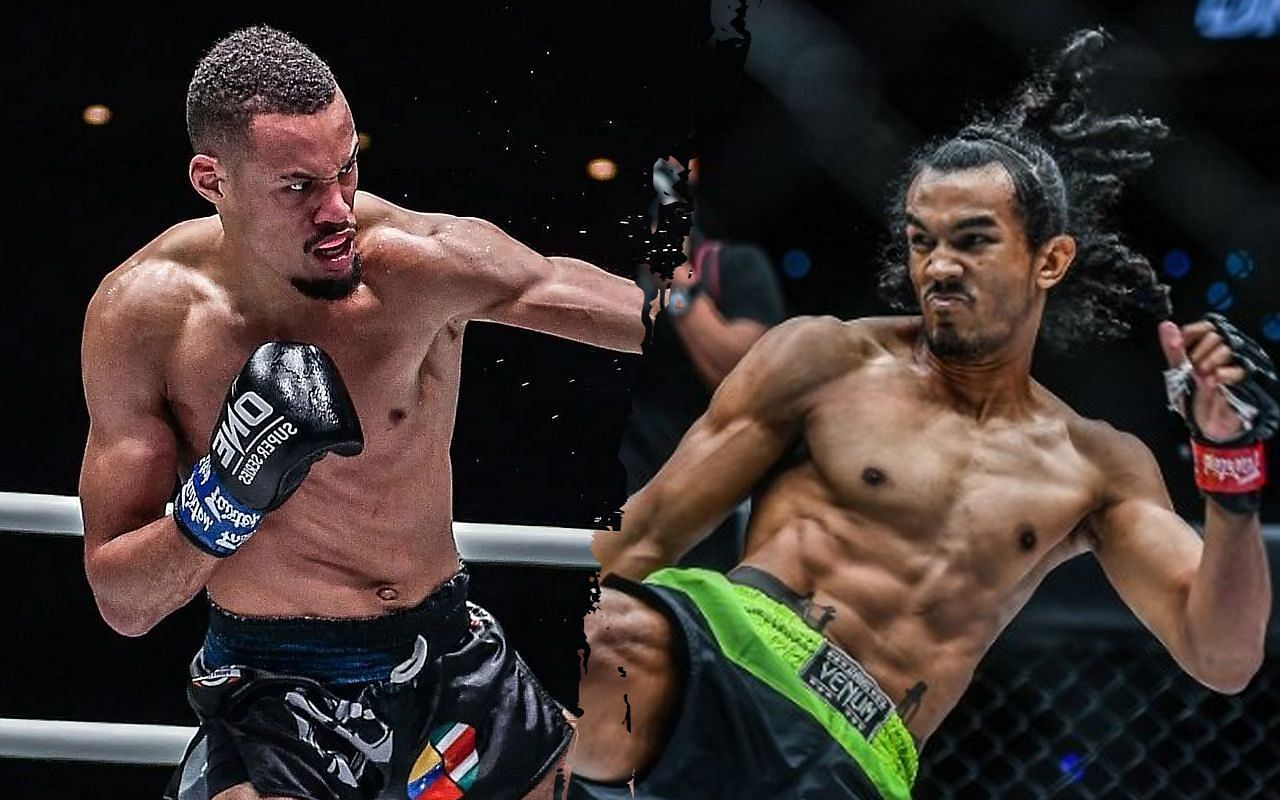 (left) Regian Eersel and (right) Sinsamut Klinmee [Credit: ONE Championship]