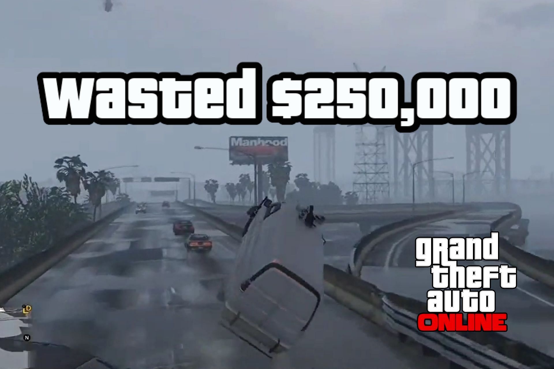Watch how a GTA Online player lost $250,000 in a matter of seconds (Image via Sportskeeda)