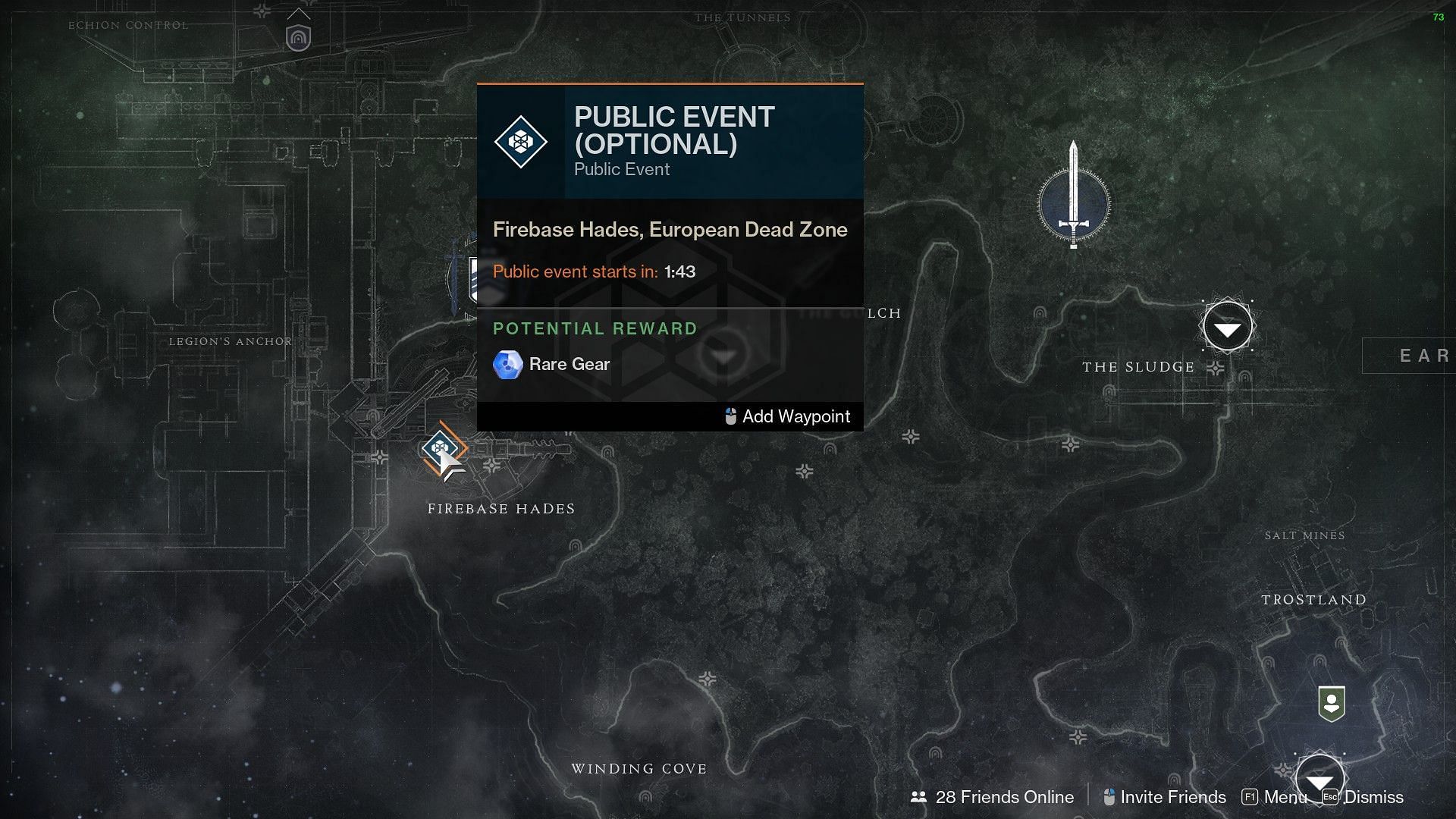 Public Event on EDZ (Image via Destiny 2)