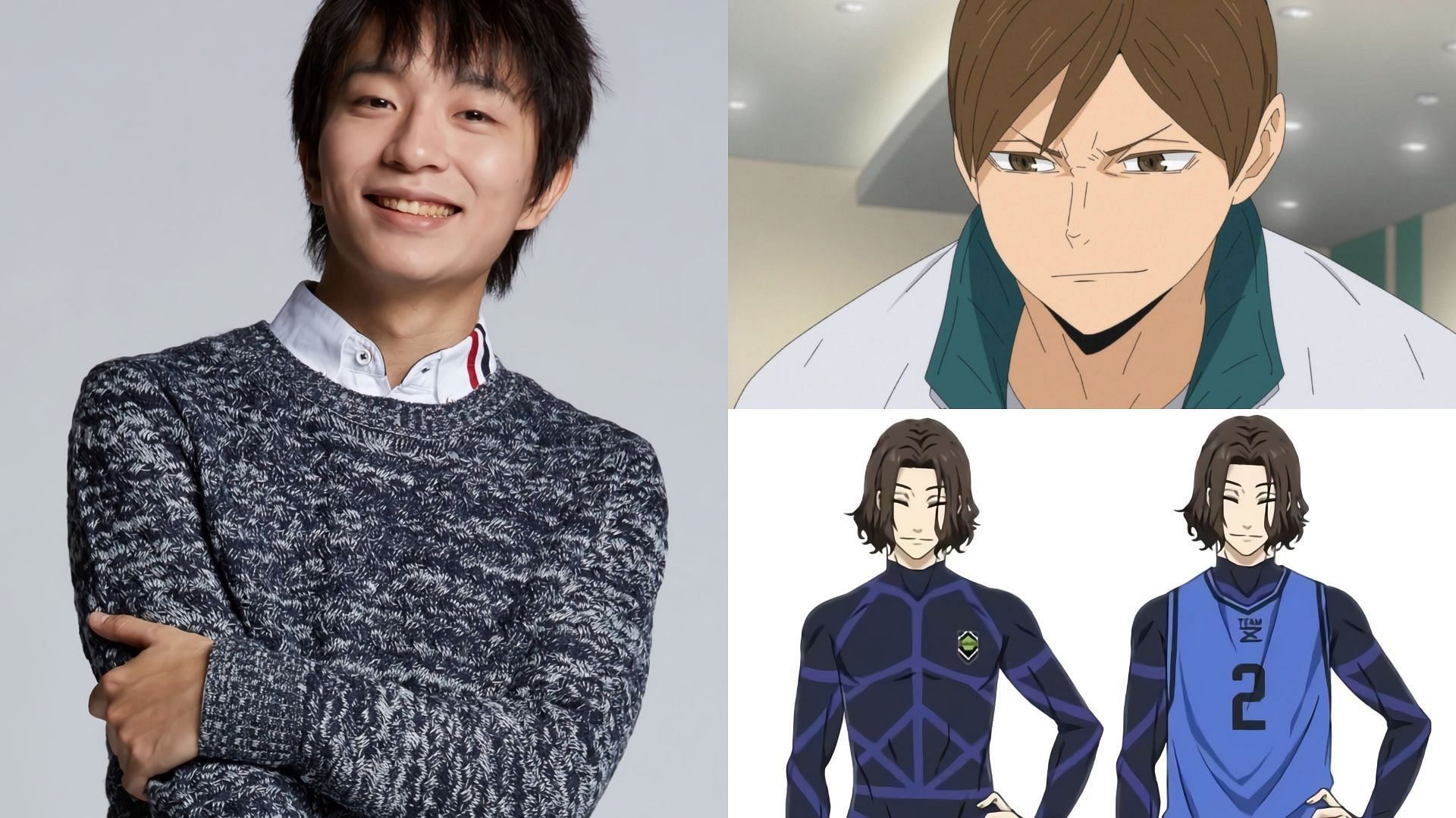 Masatomo Nakazawa and his characters (Image via Sportskeeda)