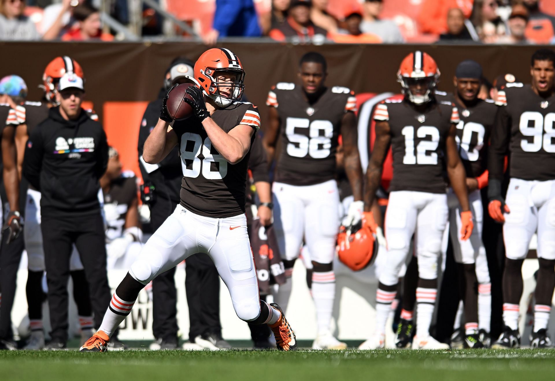 Cleveland Browns TE Harrison Bryant