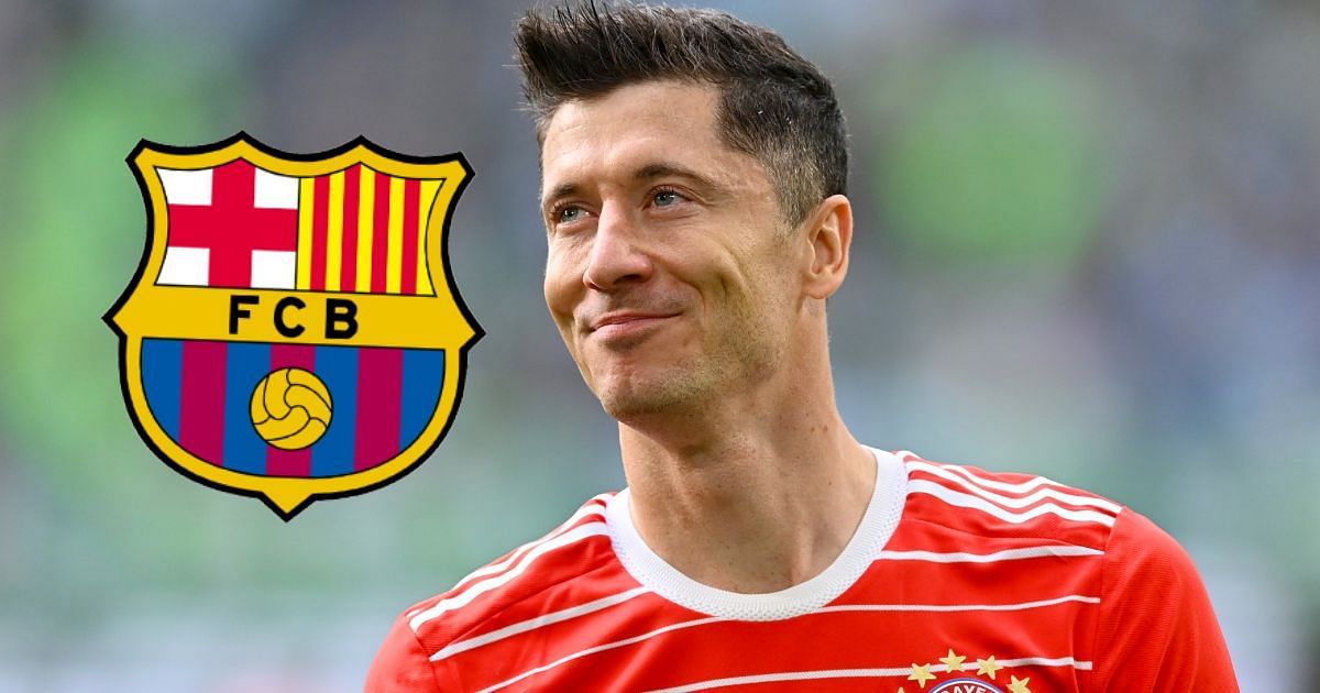 Robert Lewandowski joined Barcelona from Bayern Munich earlier in the summer. 