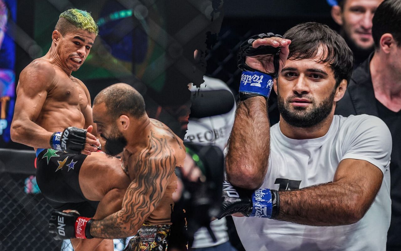 (From left to right) Fabricio Andrade, John Lineker, and Shamil Gasanov. [Photos ONE Championship]