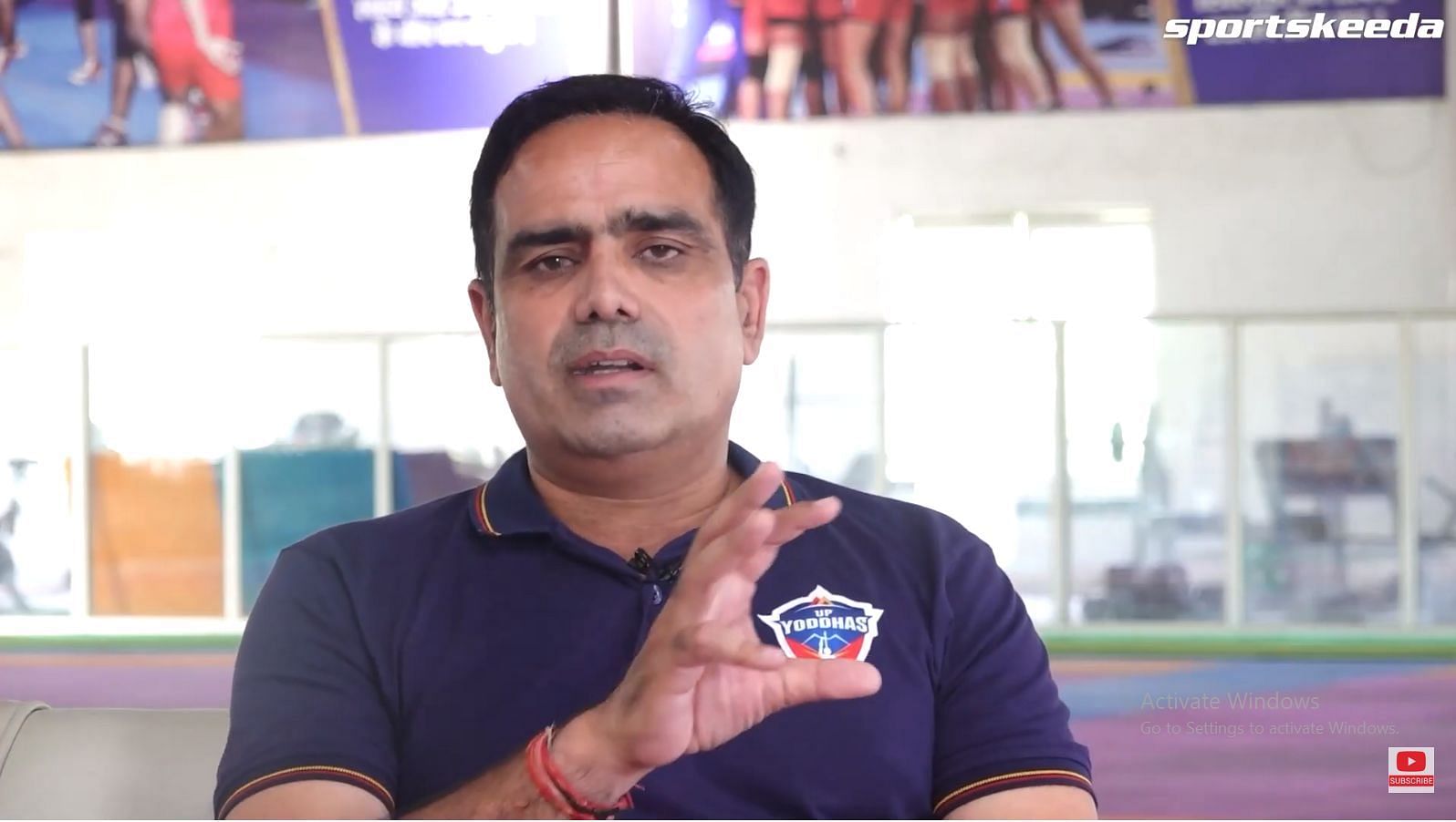 Jasveer Singh is the head coach of the UP Yoddhas team