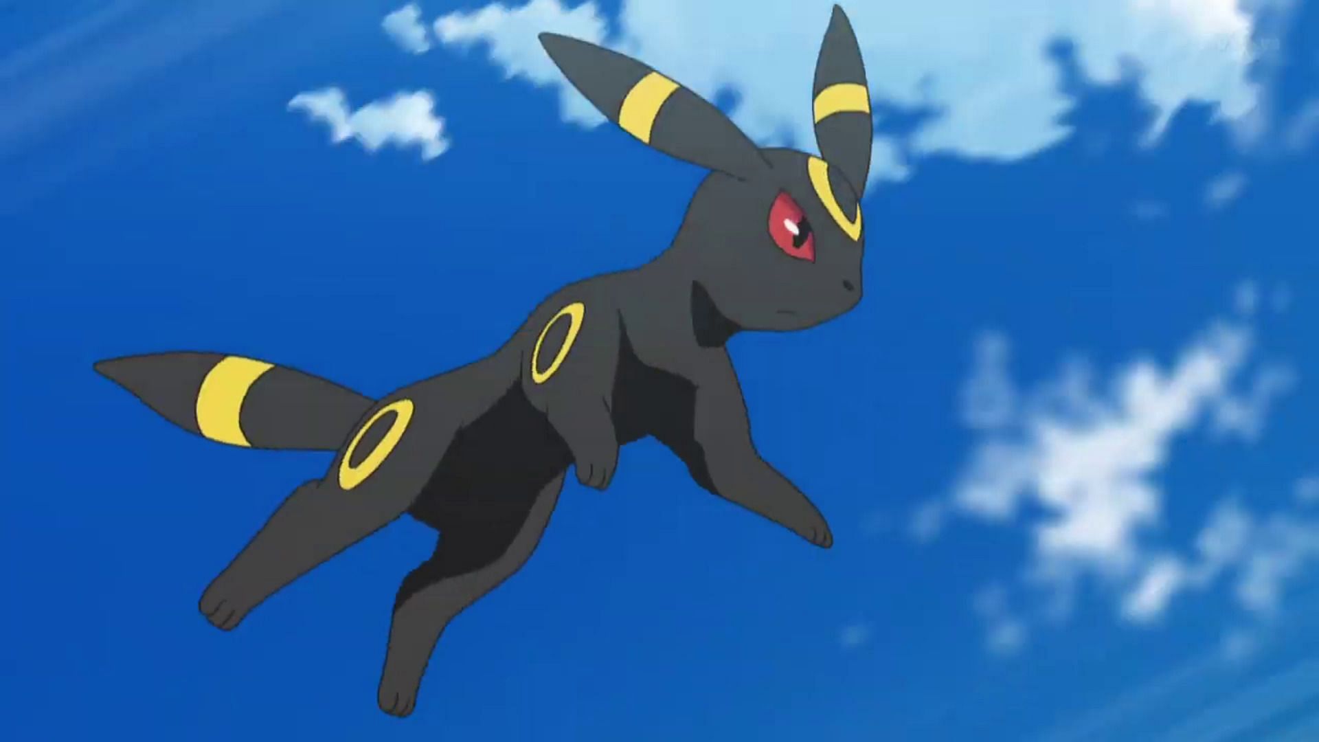 Umbreon as it appears in the anime (Image via The Pokemon Company)