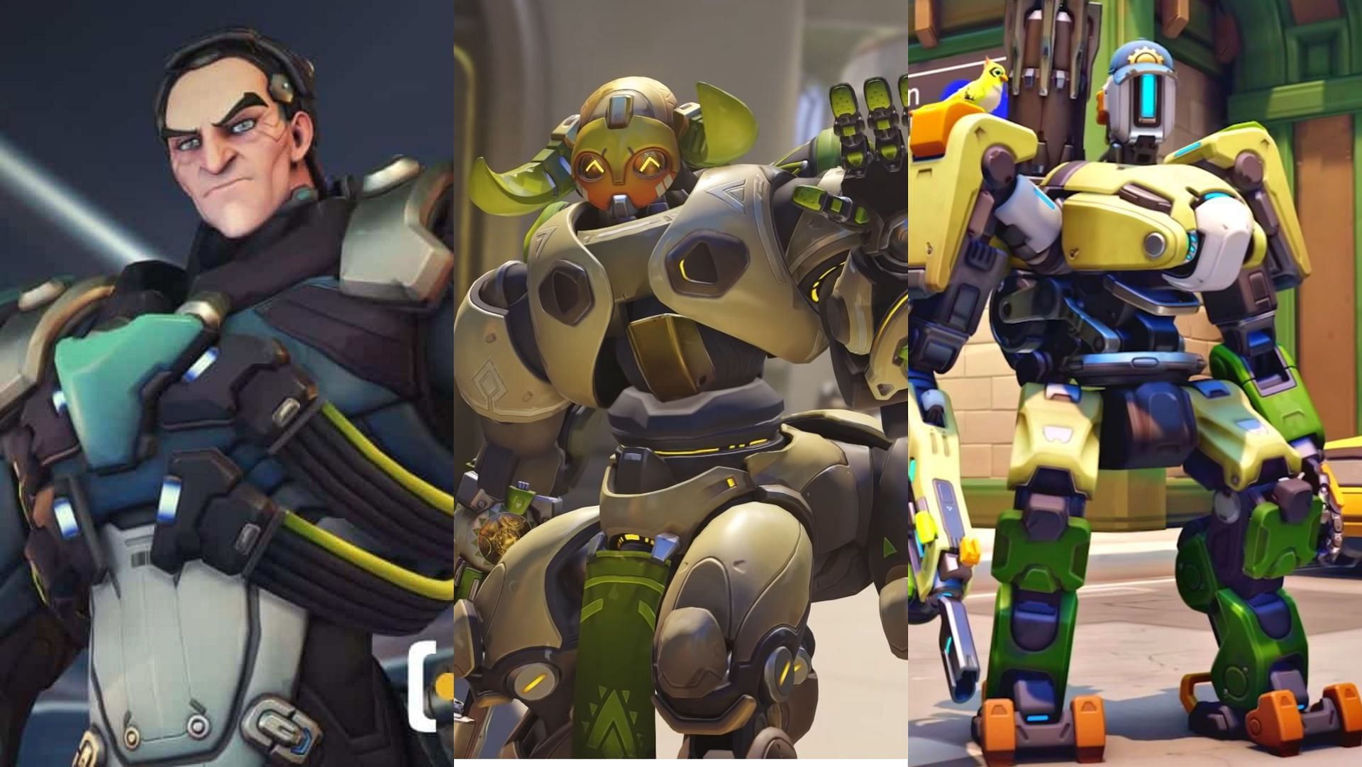 Best of Sigma, Bastion, and Orisa Team comp in Overwatch 2 (Image via Blizzard Entertainment)