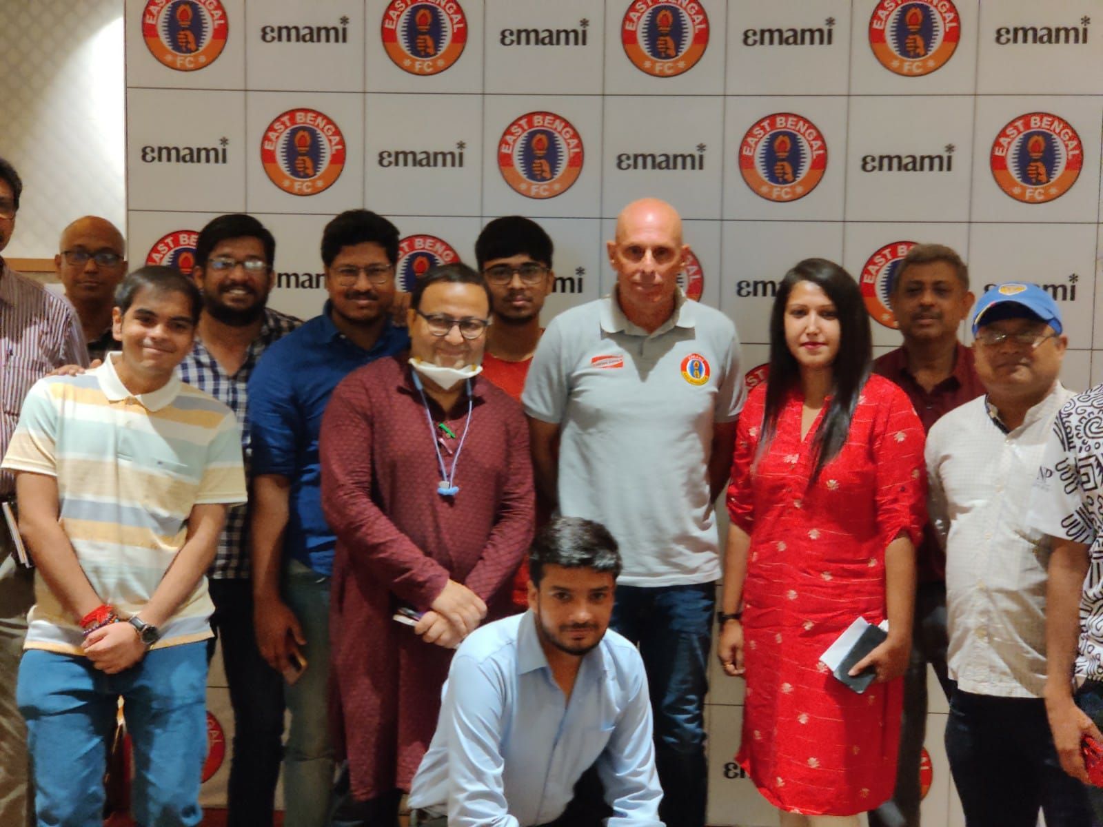 Stephen Constantine during the press meet