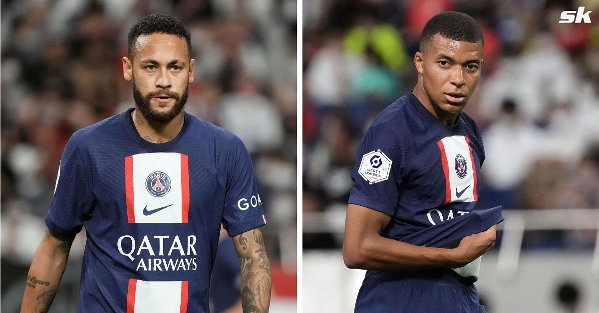 PSG duo Neymar and Kylian Mbappe