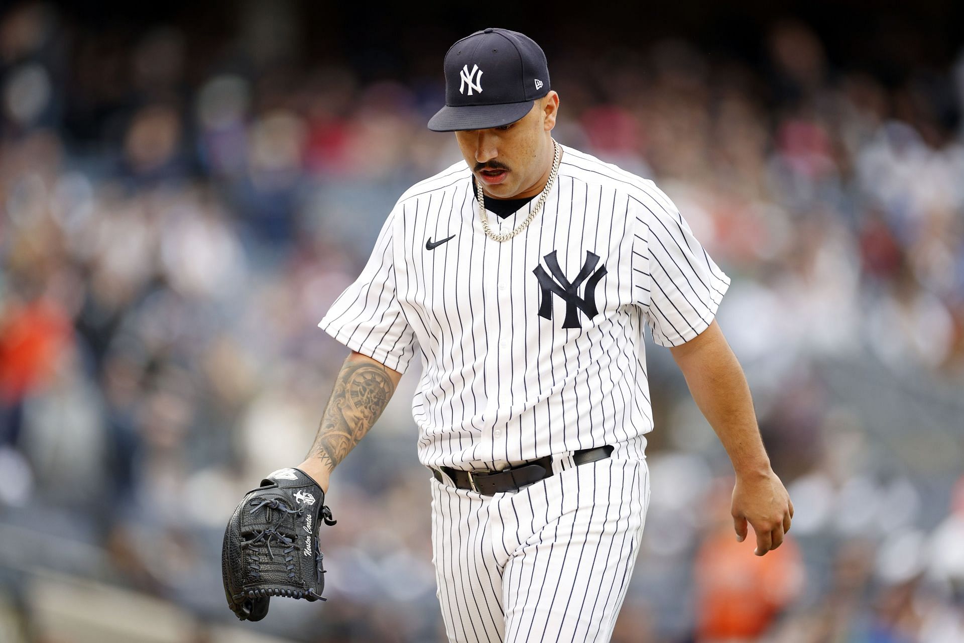 New York Porch Sports on X: Despite Yankees win, Gerrit Cole is said to  have been in a sour mood after being forced to wear Nestor Cortes' RotoWear  shirt. “You ever wanna