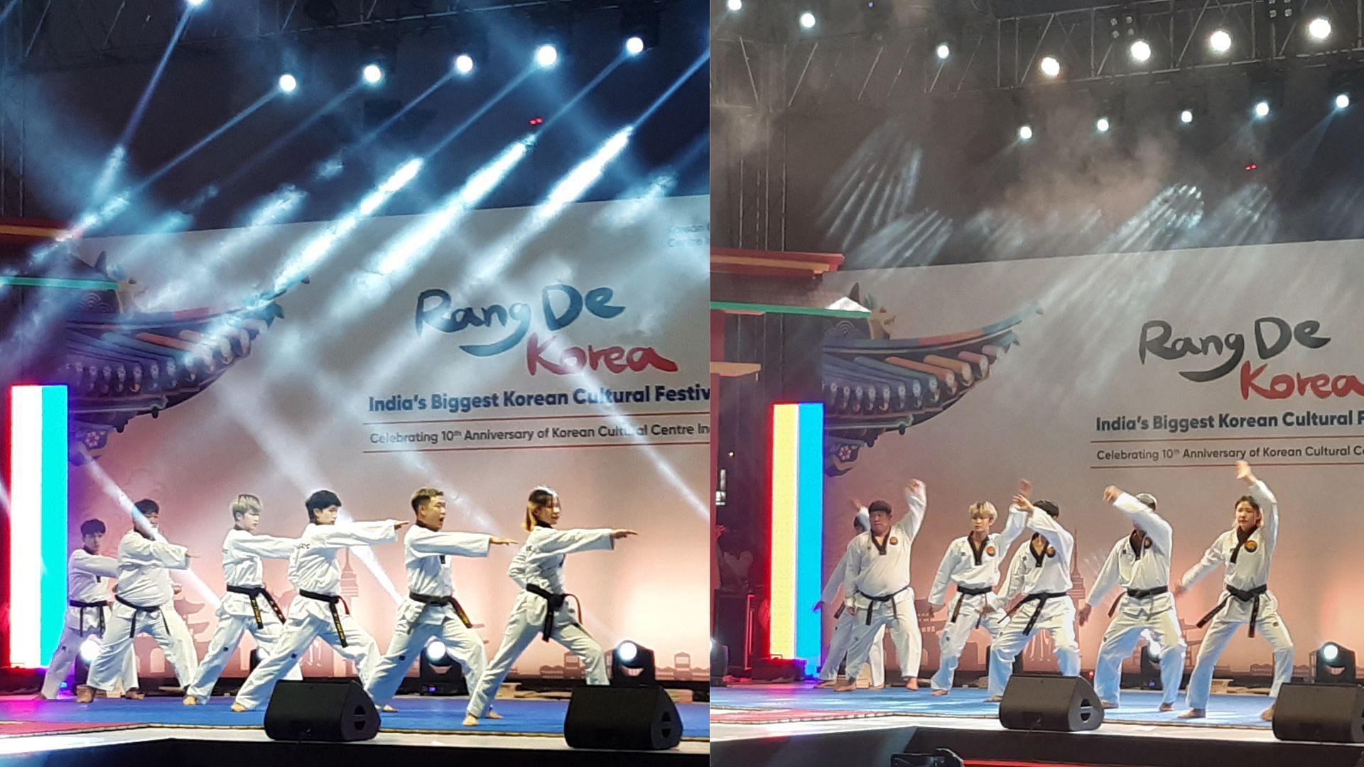 K-Tigers flaunting their exquisite martial arts talent (Image via Sportskeeda)