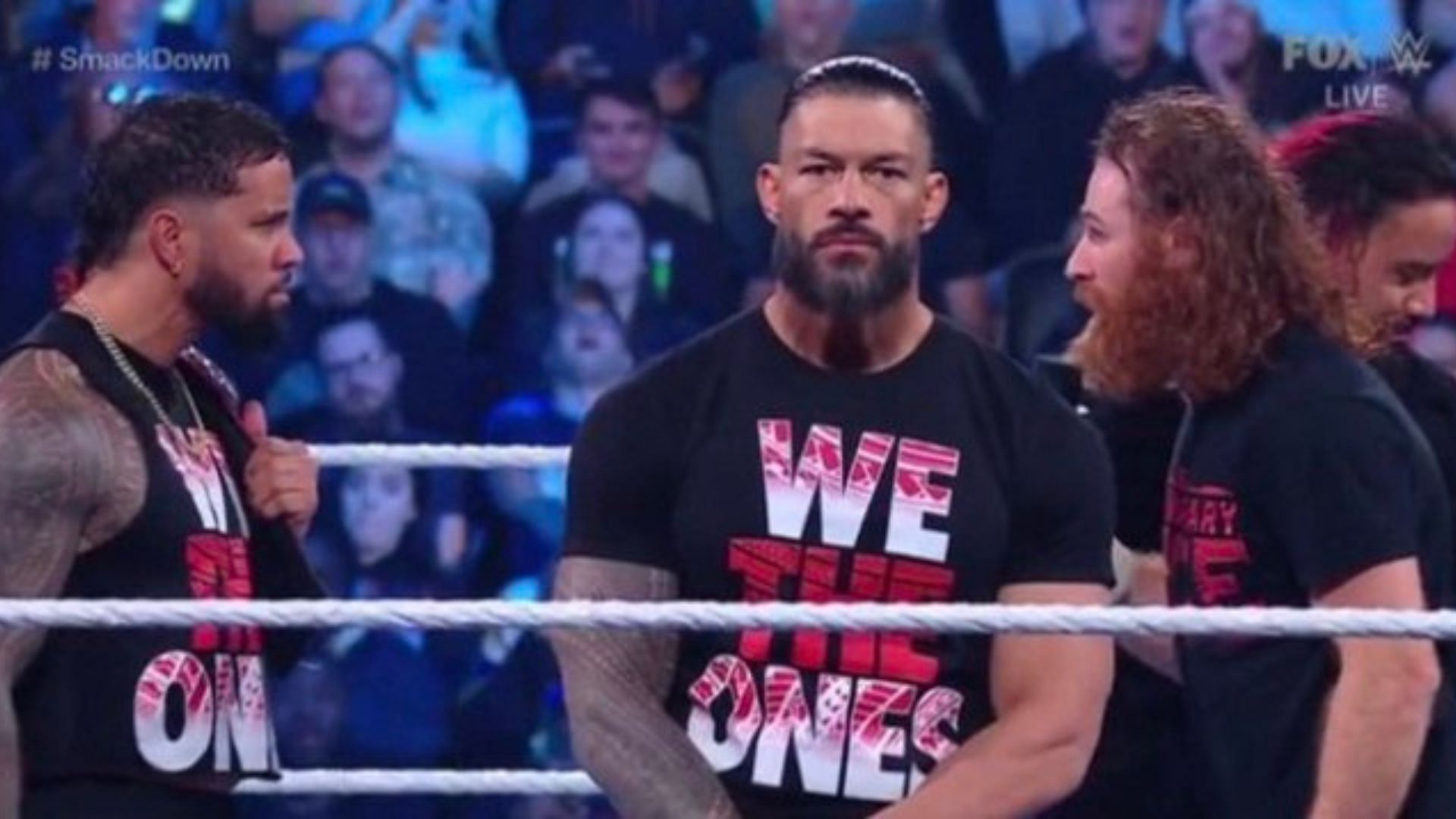 Tensions were high within The Bloodline on SmackDown