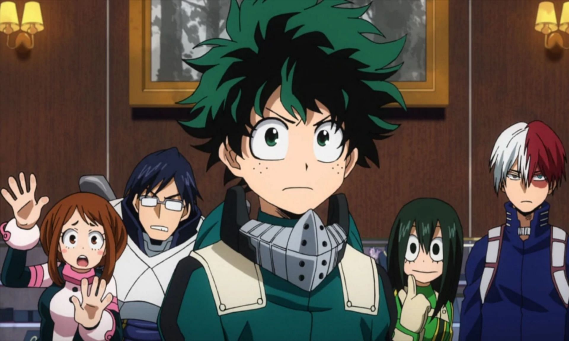 Ending My Hero academia within this year will be Horikoshi's