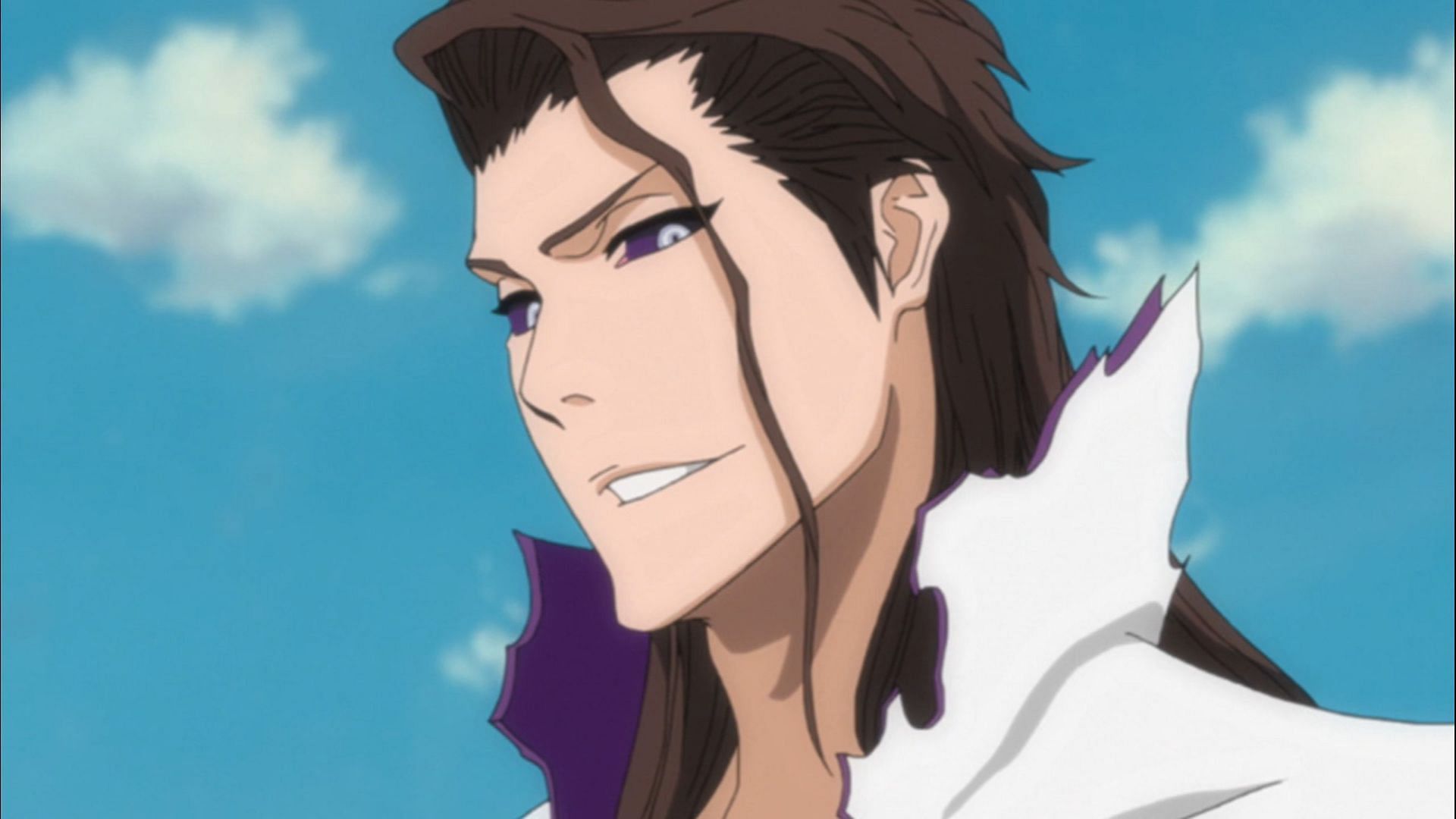 Aizen as seen in the show (Image via Studio Pierrot)